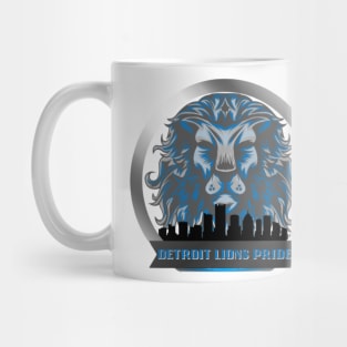 Detroit Lions Pride Mug